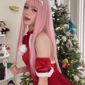 Beautiful Girls Show Off Their Santa Outfits to Celebrate Christmas 2024