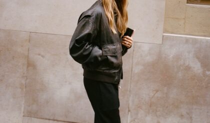 Rosie Huntington-Whiteley Stuns in All-Black Street Style: A Vision of Mystical Elegance